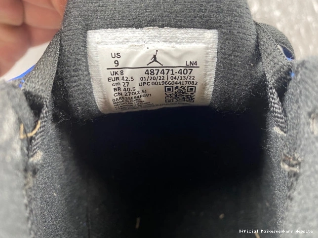 Official Maikesneakers 14 Laney Jordan Retro 487471-407 0811